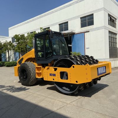 12ton振動ロード ローラー機械電子振動の二重ドラム ローラー