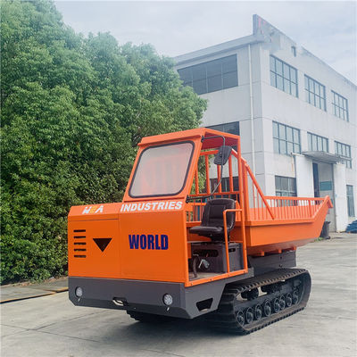 4WDフルーツの輸送のための農業のクローラー トラクターの小型ダンプ