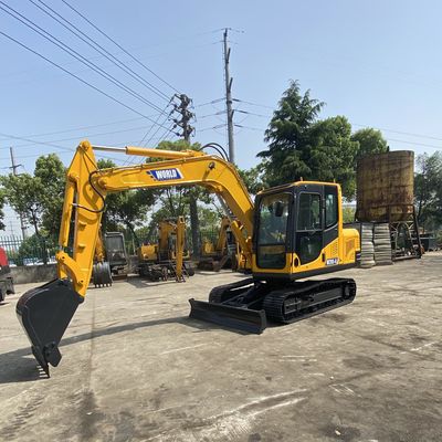 1100rpm油圧クローラー掘削機のゴム製 トラックが付いている小型世帯の掘削機
