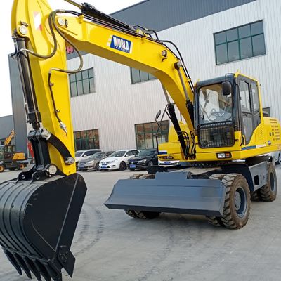 耐久性は小型掘削機85kwの油圧車輪の掘削機を動かした