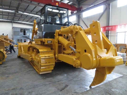中国の世界のCAT D8のブルドーザーの角度のbaldeへの上のブランドのブルドーザーのクローラー タイプ大きい馬のドーザーの同輩