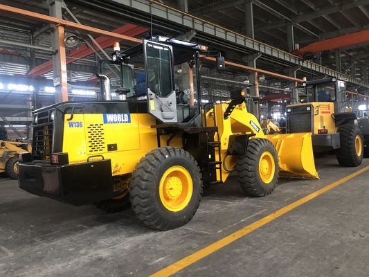 直接噴射の前部分の車輪の積込み機積込み機3トンのLonkingの車輪の