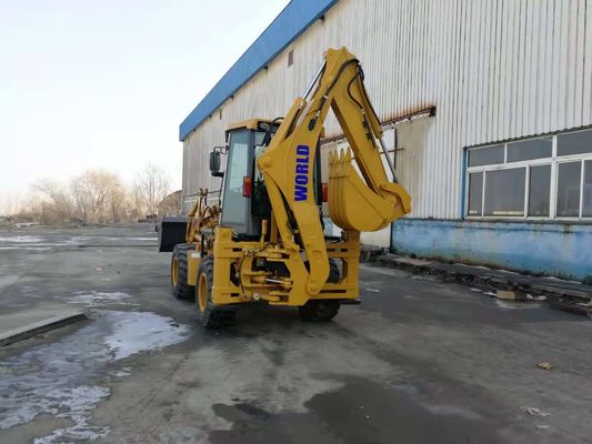 安定性が高い電気バックホウの積込み機1m3のコンパクトのトラクターの積込み機のバックホウ