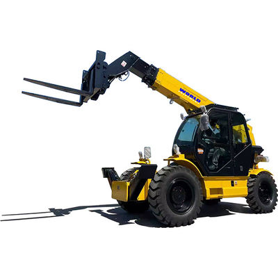 セリウムが付いているWEA25-4農業の機械類の重い装置の望遠鏡のフォークリフトTelehandler