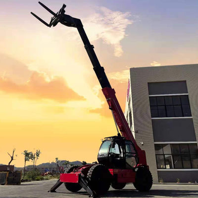 4ton Purchzaseに容易な望遠鏡のフォークリフトの扱う人2の車輪モード