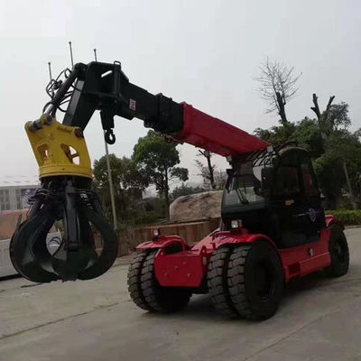 10ton望遠鏡クレーン積込み機の小型前輪駆動の低雑音