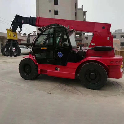 10ton望遠鏡クレーン積込み機の小型前輪駆動の低雑音