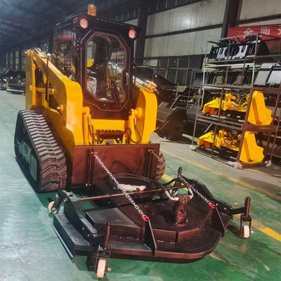 クローラー車輪のYanmarエンジンを搭載する小型スキッドの積込み機1500kgsの低い放出