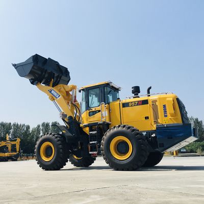 電力の車輪の前部分積込み機の3m3バケツが付いている小さい農場トラクター