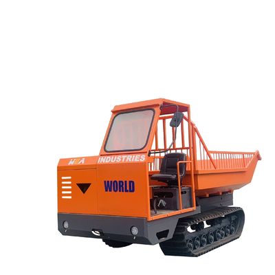 4WDフルーツの輸送のための農業のクローラー トラクターの小型ダンプ