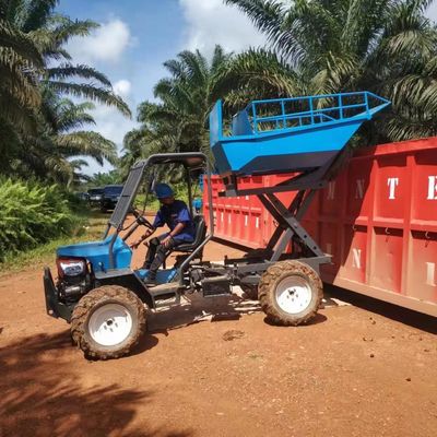 農業のタイヤ11Lの燃料タンク容量の2150mmのホイールベースのパーム油のトラクター