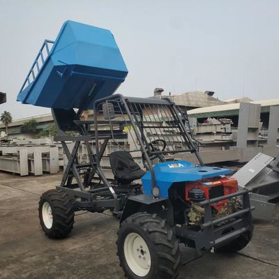 農業のタイヤ11Lの燃料タンク容量の2150mmのホイールベースのパーム油のトラクター