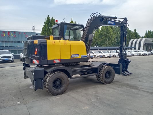 中国の機械工の車輪のタイプ掘削機はとの木か草のために取り組む