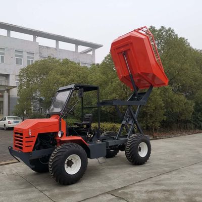 4*2後部ドライブ伝達が付いているトラクターを収穫する35HP 4*4の車輪ドライブ11Lパーム油