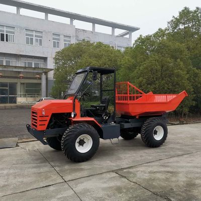 4*2後部ドライブ伝達が付いているトラクターを収穫する35HP 4*4の車輪ドライブ11Lパーム油