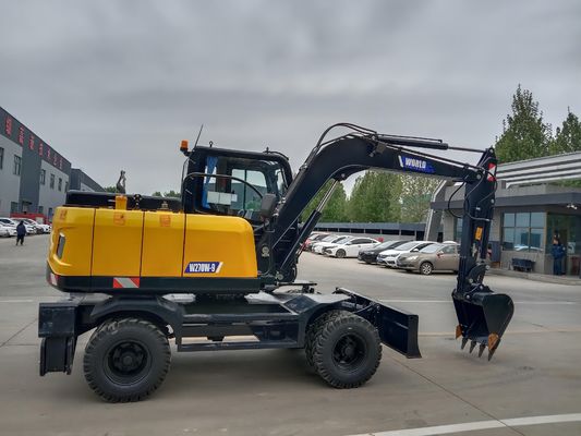 中国の機械工の車輪のタイプ掘削機はとの木か草のために取り組む