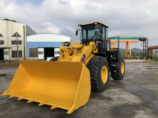 最高の16200kg作動の重量の前部分の車輪の積込み機。150±5kNのブレイクアウト力