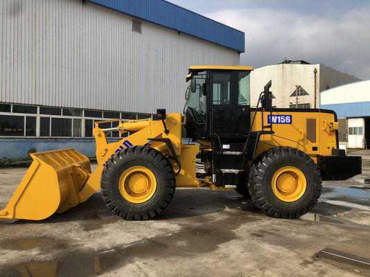 最高の16200kg作動の重量の前部分の車輪の積込み機。150±5kNのブレイクアウト力