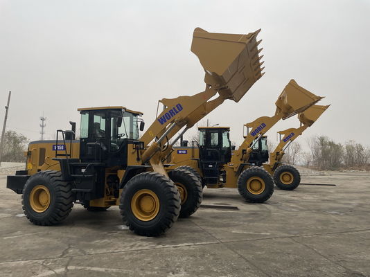 最高の16200kg作動の重量の前部分の車輪の積込み機。150±5kNのブレイクアウト力