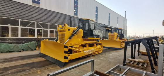強制潤滑トラック タイプ 3 つの前方 3 つの逆行程のブルドーザーのクローラー タイプ 220HP