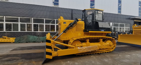 強制潤滑トラック タイプ 3 つの前方 3 つの逆行程のブルドーザーのクローラー タイプ 220HP