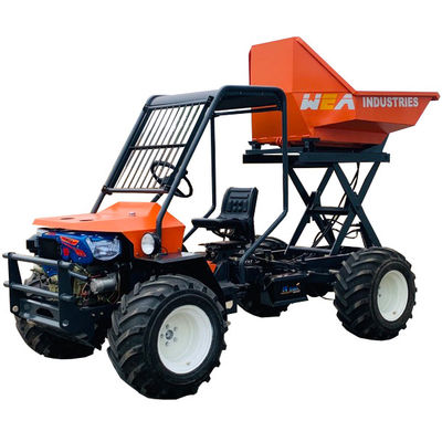パームオイルプランテーション用 4WD 後ろ軸パームオイルトラクター