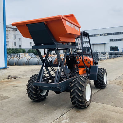 パームオイルプランテーション用 4WD 後ろ軸パームオイルトラクター