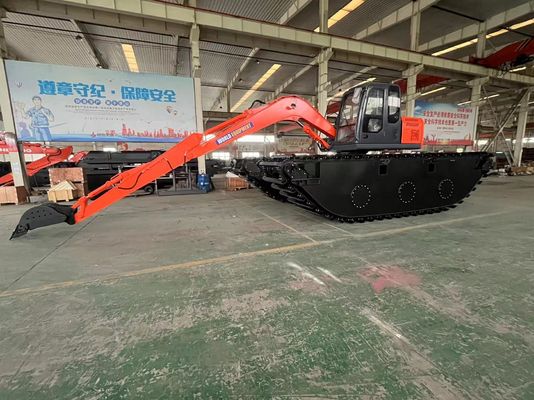中国 トップブランド 未使用両生土掘り機 HK150SD 0.25 M3 リバークリーニングマシン ロングリーチブーム