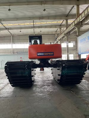 中国 トップブランド 未使用両生土掘り機 HK150SD 0.25 M3 リバークリーニングマシン ロングリーチブーム
