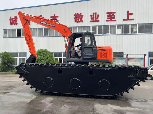 中国 トップブランド 未使用両生土掘り機 HK150SD 0.25 M3 リバークリーニングマシン ロングリーチブーム