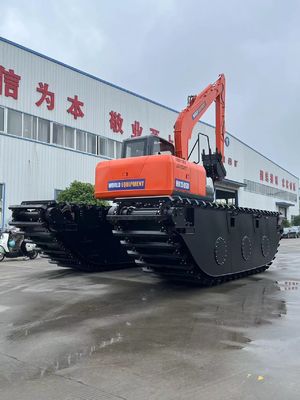 中国 トップブランド 未使用両生土掘り機 HK150SD 0.25 M3 リバークリーニングマシン ロングリーチブーム