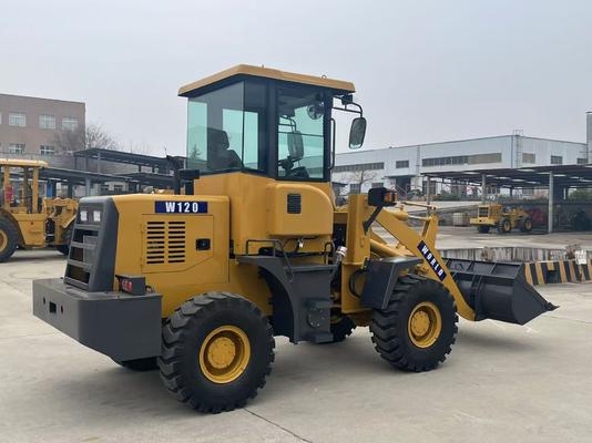フロントエンドローダー W120 運転重量2トン 農業 採石 バケット0.6 m3 0.8 m3