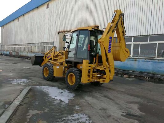 密集した構造のWeichaiエンジンを搭載する小型トラクターのバックホウの積込み機