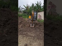 信頼性の小型クローラー掘削機