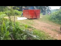 パームオイルプランテーション用 4WD 後ろ軸パームオイルトラクター